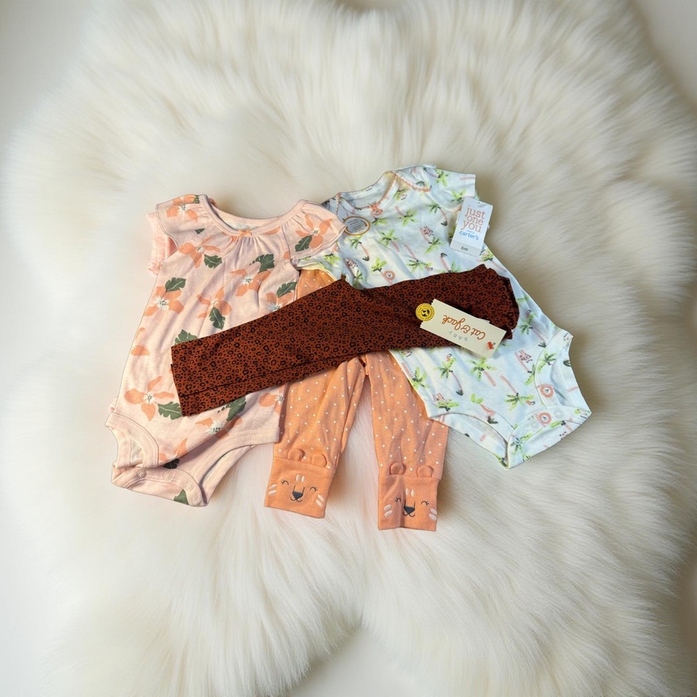 Adorable Kids Matching Set - Pink and Blue